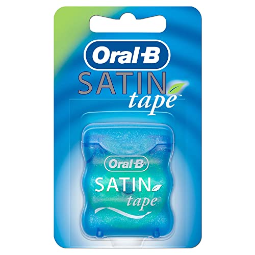 Oral-B Satin Tape Dental Floss, Mint Flavor, 2-Pack