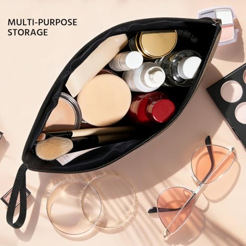 Cute Frog Makeup Bag - Multicolor Frog Gifts for Women Travel Cosmetic Bag