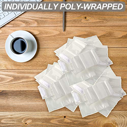 Disposable Spa Headbands - Pack of 50, Non-Woven Hair & Face Coverings, Adjustable & Hygienic