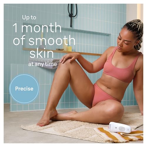 Braun Epilator Silk-?pil 5, Hair Removal Device, Women Shaver & Trimmer, Wet and Dry, Includes Skin Contact Cap, SE5-011, Grey