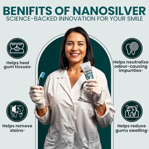 Fluoride-Free Hydroxyapatite Toothpaste with Nano Silver & Xylitol - 4 oz