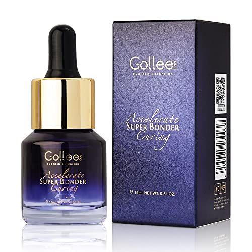 GOLLEEPRO Super Bonder for Eyelash Extensions - Professional Lash Sealant 15ml