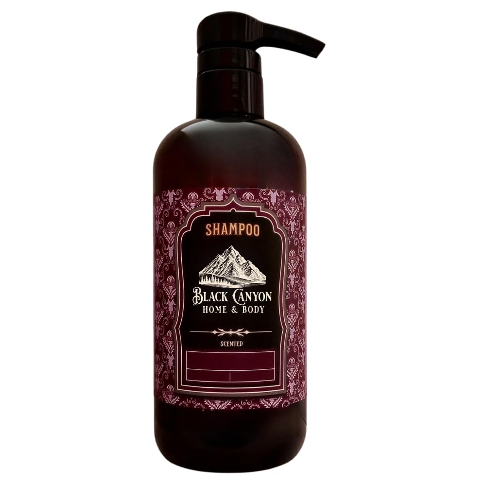 Black Canyon Argan Oil Shampoo - Black Currant Vanilla Scent | 16 Oz