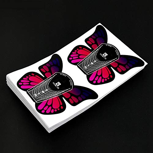 KADS 100 Self-Adhesive Nail Forms for Builder Gel & Nail Extensions