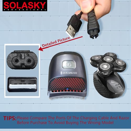 Remington Shaver & Clipper USB Charger Cable Compatible with XR7000 HC4250