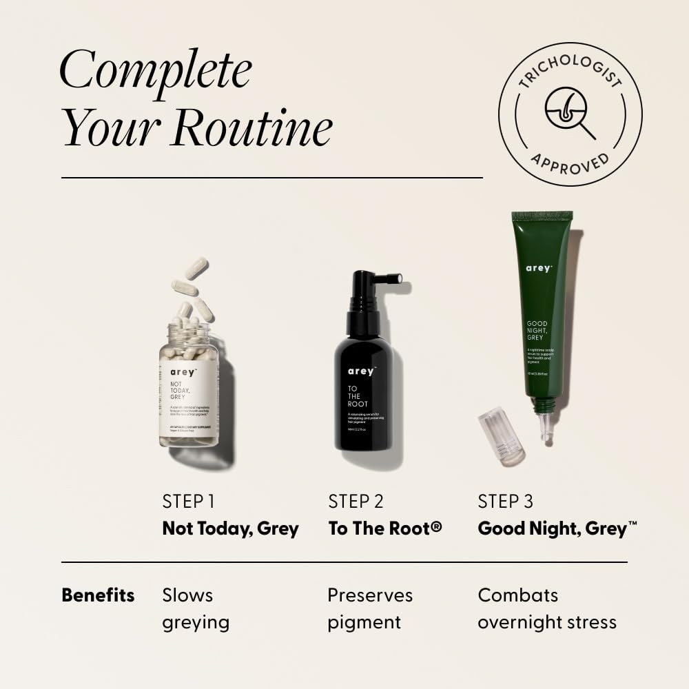 Good Night Scalp Serum - Overnight Treatment for Hair Density & Scalp Health | Lightweight, Oil-Free | 40ml