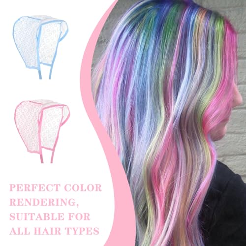 ARubyForest Highlighting Cap Set with Hooks - 2-Piece Hair Dye Kit