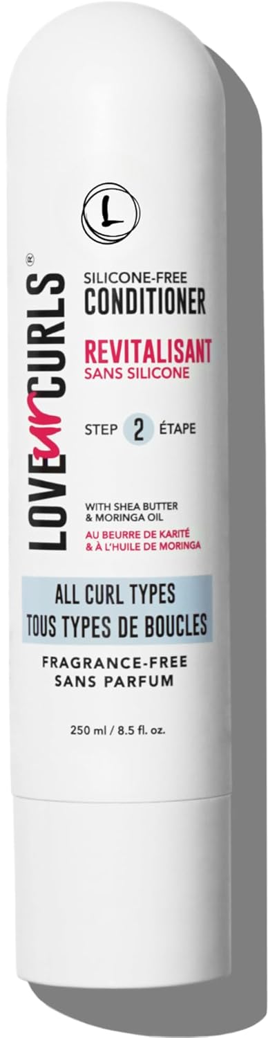 Fragrance-Free Conditioner for Curly, Wavy & Kinky-Coily Hair - Hydrating & Detangling | 250ml