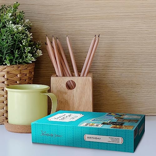 Faith-Based Birthday Cards Boxed Set | 24 Inspirational KJV Cards