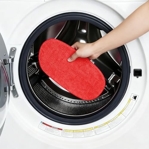 3 Pack Microfiber Mop Pads for OXO Good Grips Spray Mop - Washable & Reusable, Red