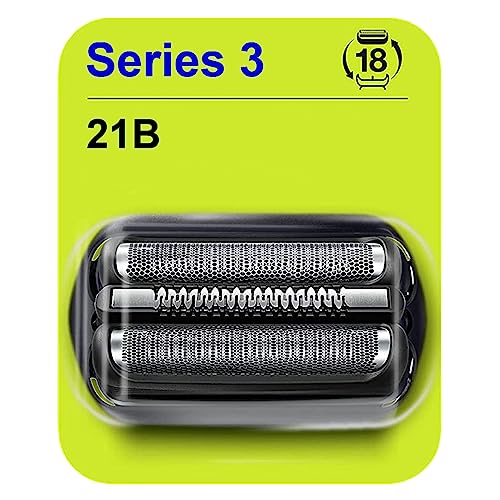 21B Replacement Shaver Head for Braun Series 3 Electric Razors