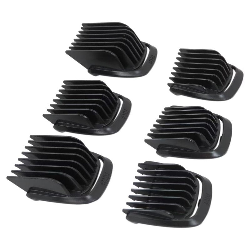 Unbrella 6Pcs Multigroom Trimmer Replacement T Blade Guide Comb Guard Set 4mm 9mm 12mm 16mm Compatible for Philips Norelco MG5700, MG5750, MG5760, MG7750 Models
