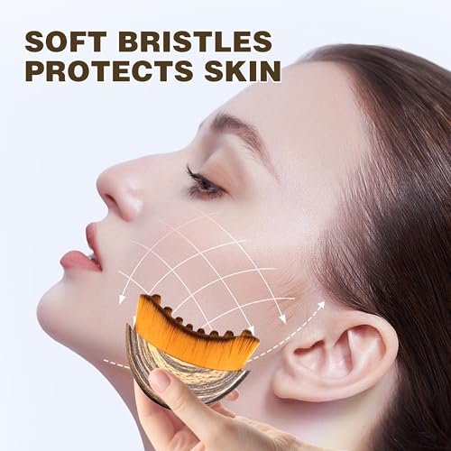 Lymphatic Drainage Face Brush – Ergonomic Sculpting Tool
