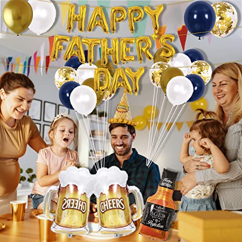 Happy Father's Day Balloon Set - 47 pcs Party Decoration Kit