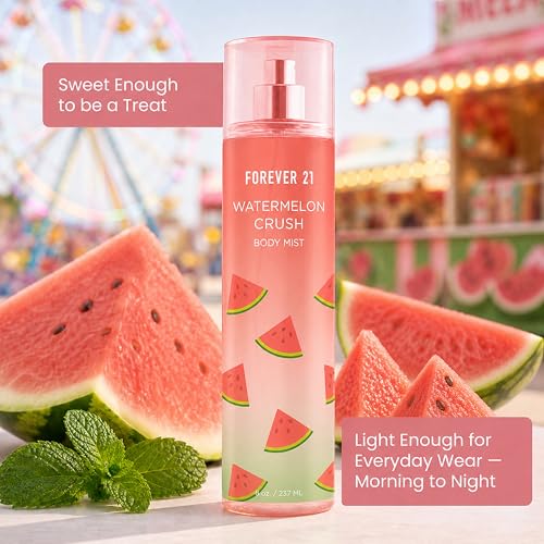 Forever 21 Watermelon Crush Body Mist - Refreshing 8 fl oz Spray