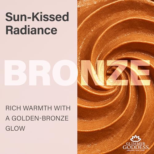 Glimmer Goddess Whipped Shimmer Body Butter - Organic Shea Bronze Glow