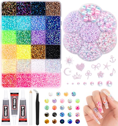 Ultimate Pink Mermaid Pearl Rhinestone Bedazzling Kit | 40000 Pcs