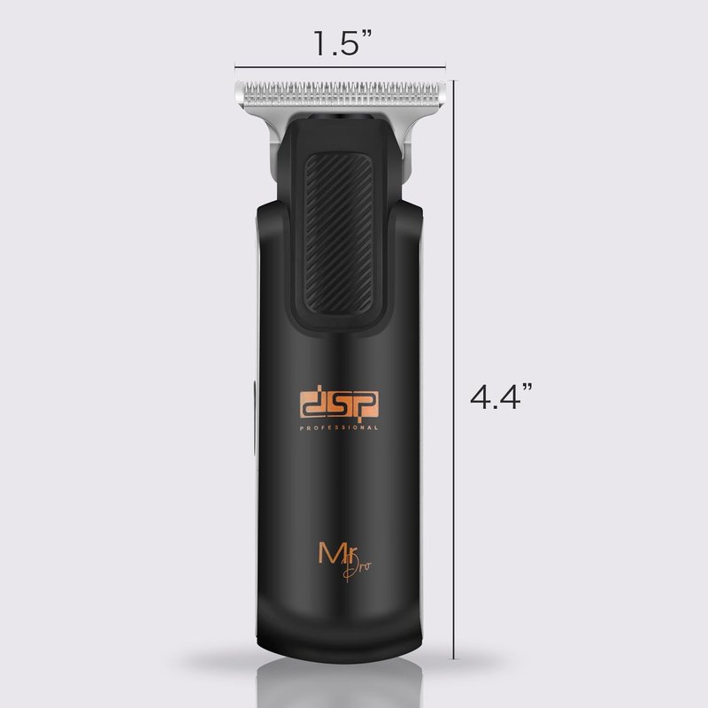 DSP Peanut Cordless Hair Trimmer for Men, High-Speed 7600RPM Clipper, Bald Head & Face Shaver with LED Display, Quick Charge 1.5Hrs & 50Min Runtime