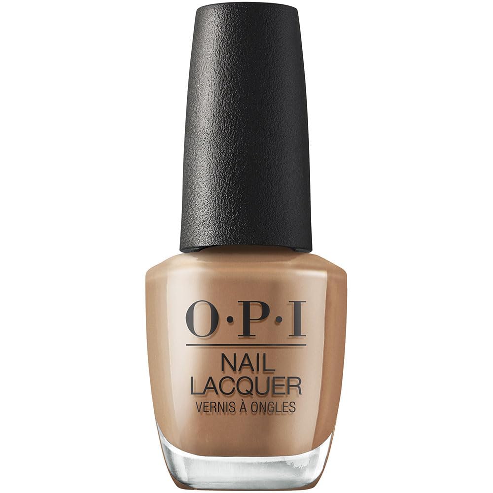 OPI Nail Lacquer - Classic Nail Polish in Nude & Brown Shades - Crème, Shimmer, Glitter | Fast Drying, 0.5 Fl Oz