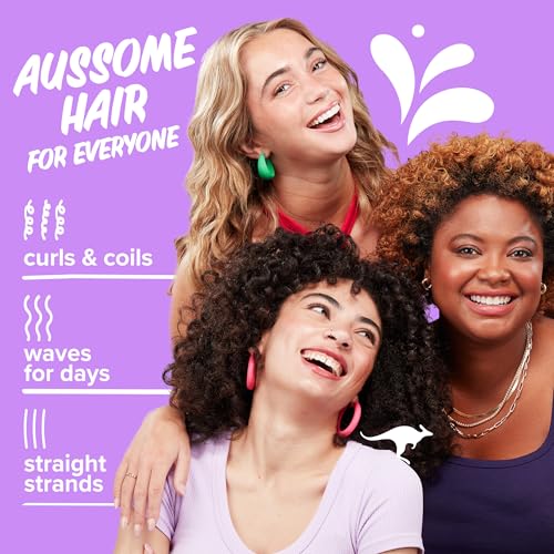 Aussie Miracle Moist Shampoo & Conditioner Set with Deep Treatment - Paraben-Free, All Hair Types, 3-Pack