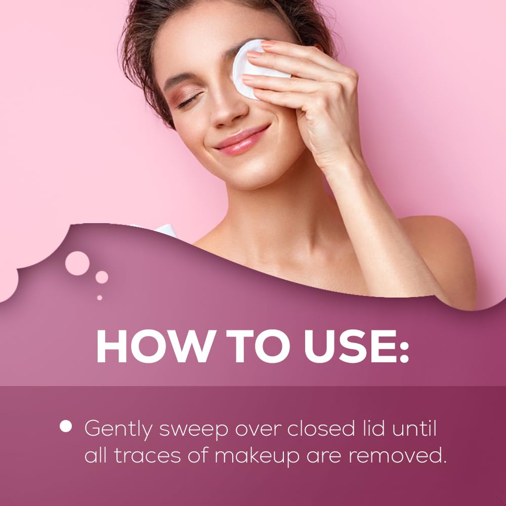 Andrea Eye Q's Eye Makeup Remover Pads, 65 Count
