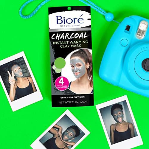 Biore Blue Agave & Baking Soda Whipped Detox Mask 4 oz – 4 Count