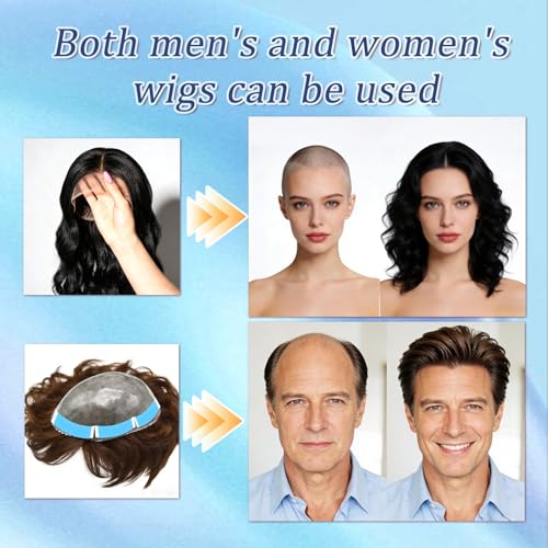 64pcs Lace Wig Tape - Waterproof Double-Sided Adhesive for Hair Extensions