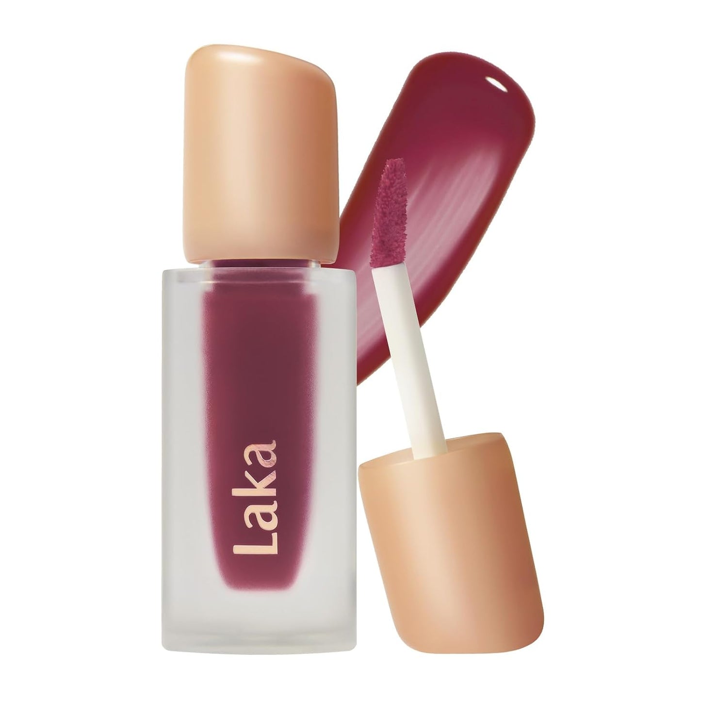 Fruity Glam Tint Lip Stain - Hydrating, Lightweight, Buildable Color | K-Beauty #101 Joyful, 4.5g/0.15oz