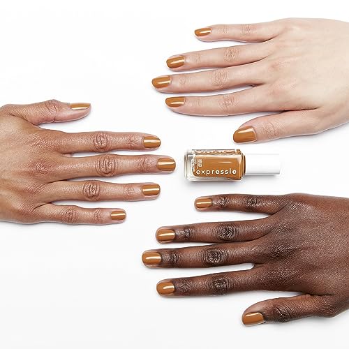 essie Expressie Quick-Dry Vegan Nail Polish - Saffr-on The Move