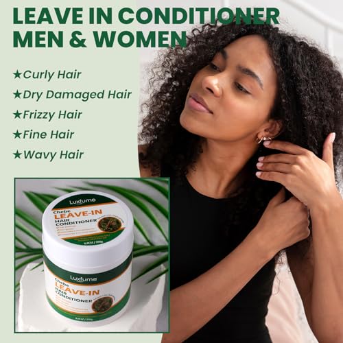 Luxfume Chebe Leave-In Conditioner for Hair Growth, 8.8 Oz