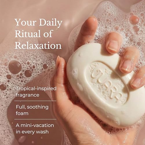 Juara Candlenut Moisturizing Bar Soap with Shea Butter & Moringa Oil