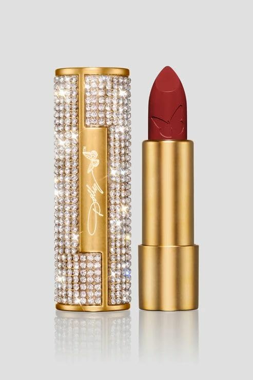 Dolly Beauty Heaven's Kiss Lipstick - Velvet Rose - Hydrating Satin Finish