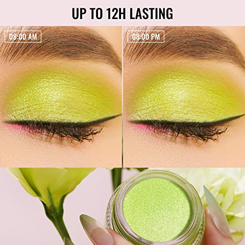 Oulac Pink Cream Eyeshadow - Long Lasting, Waterproof & Highly Pigmented