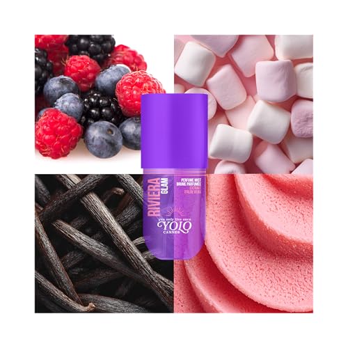 Riviera Glam Fruity Floral Amber Body Mist - 3 oz