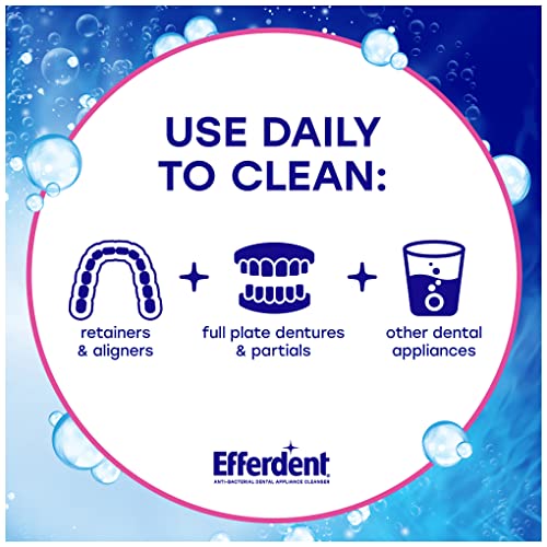 Efferdent Complete Clean Denture Cleaner Tablets - 126 Count