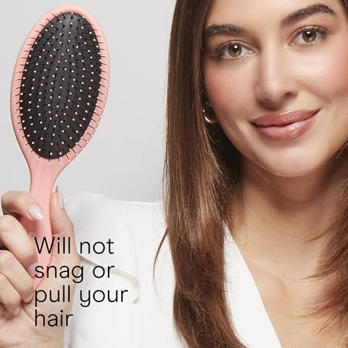 Conair 3-Pack Detangling Hair Brushes for All Hair Types