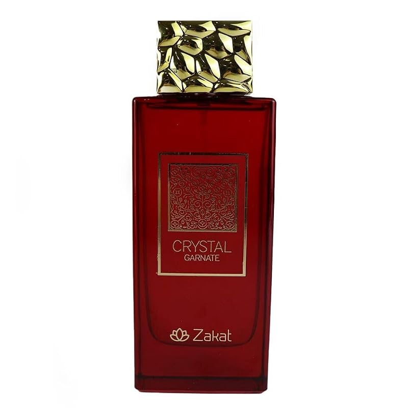Zakat Crystal Garnate Eau de Parfum for Women - 3.8 Fl Oz Luxury Scent