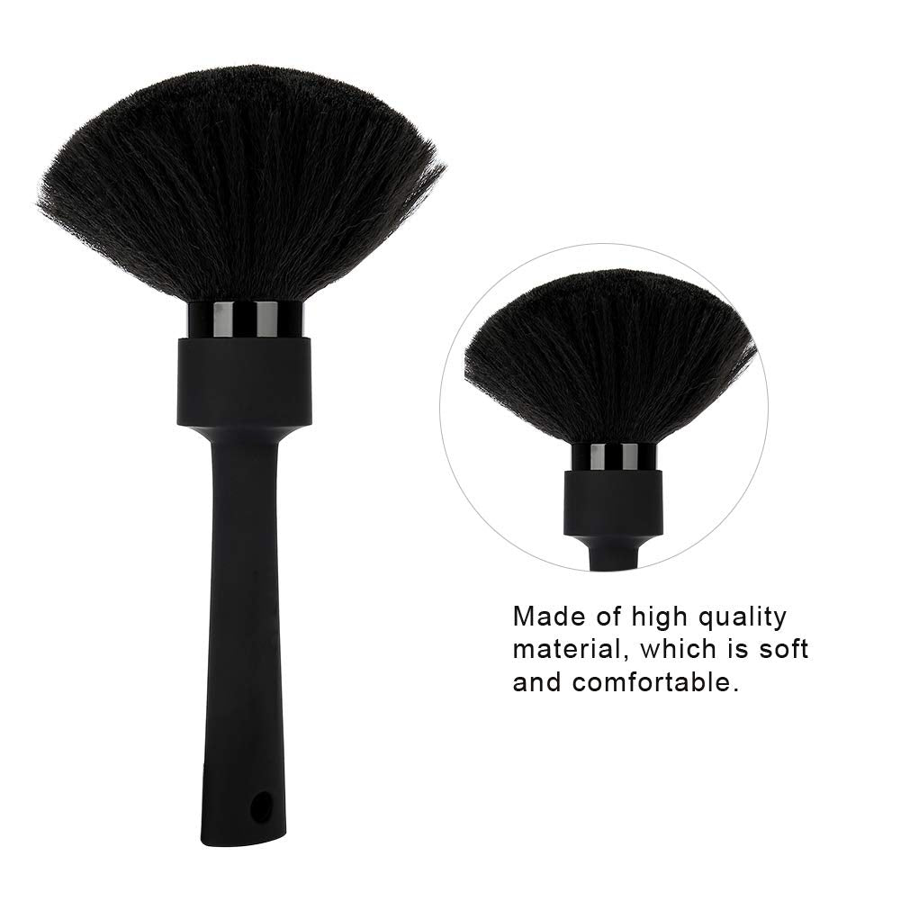 Soft Hair Brush Neck Duster - Professional Hair Cleaning & Styling Brush, Ergonomic Design for Face & Neck Cleanup, Lightweight & Durable Hairdressing Tool for Salon and Home Use