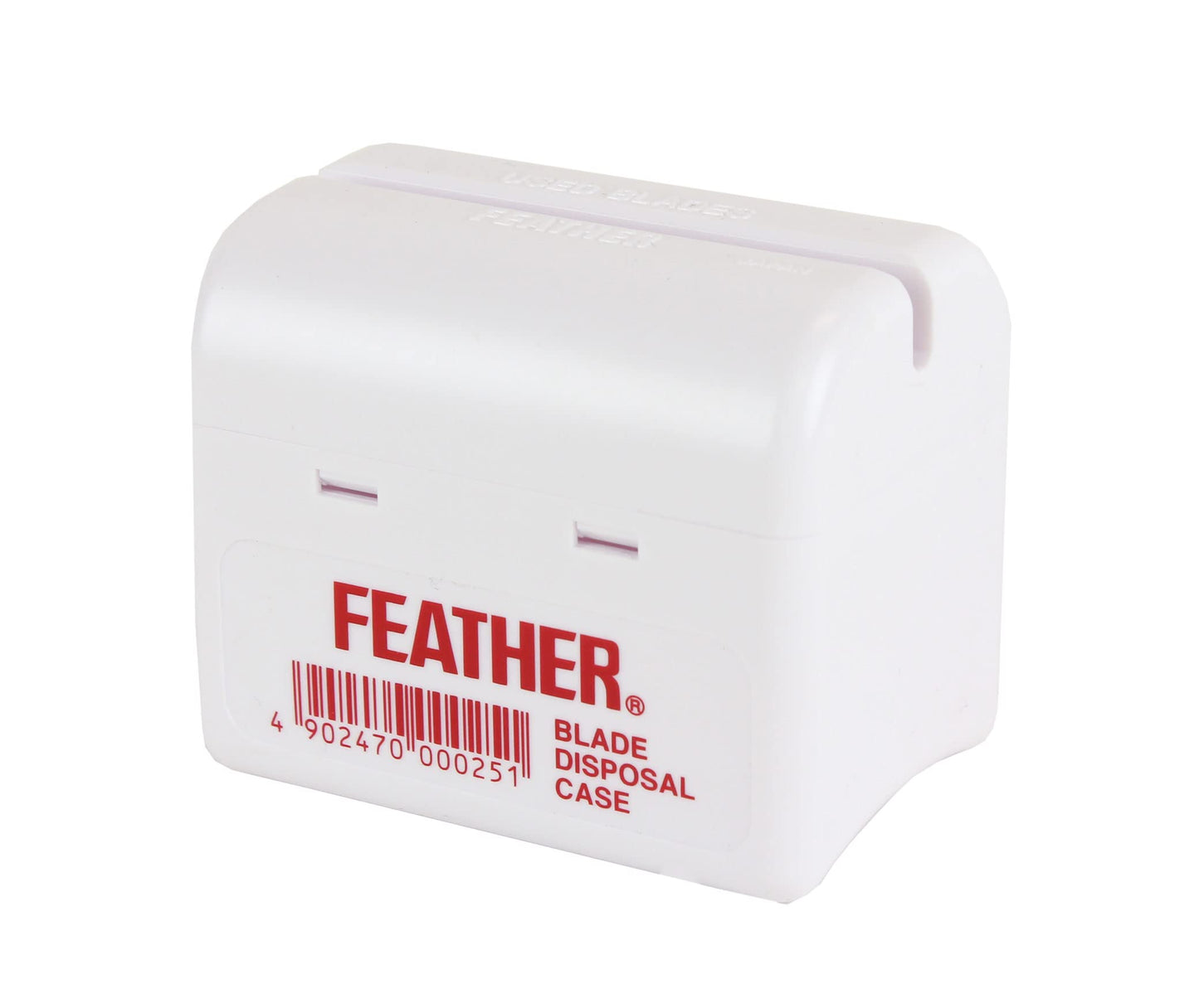 Feather Razor Blade Disposal Case for Barbers