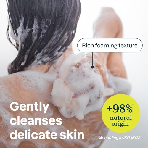 ATTITUDE Unscented Body Wash for Sensitive Skin with Oat Extract - 16 Fl Oz