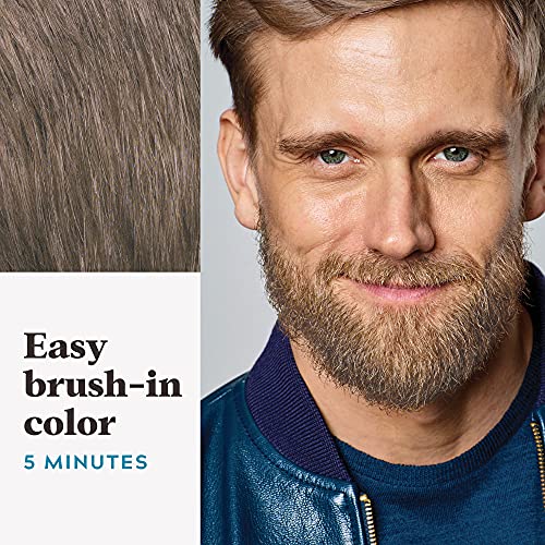 Just For Men Mustache & Beard Dye, Light Brown M-25 - Keratin Infused