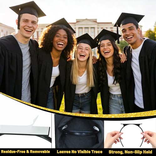 Sofeavo Graduation Cap Headband - Secure Hair Accessory for Graduates