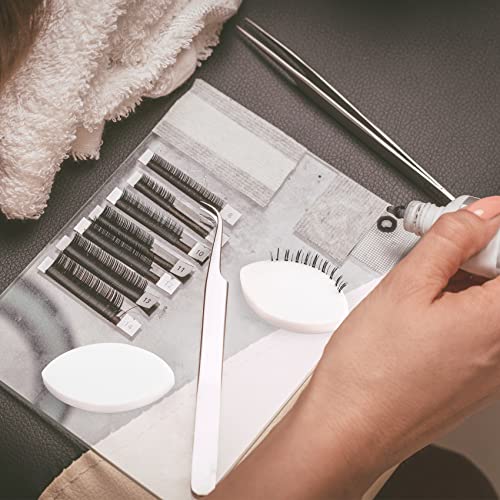 30Pcs Eye Shaped Practice Sponges for Eyelash Extension Training