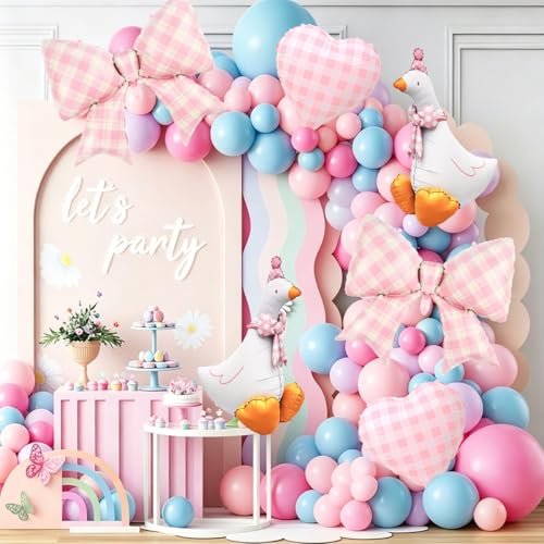 Silly Goose Birthday Balloon Set - 6 Pcs 31 Inch Balloons