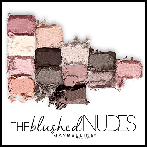Maybelline Blushed Nudes Eyeshadow Palette - 12 Pigmented Shades