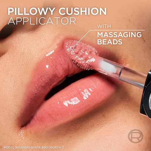 L'Oreal Paris Plump Ambition Hyaluron Lip Oil - 24HR Volumizing Gloss