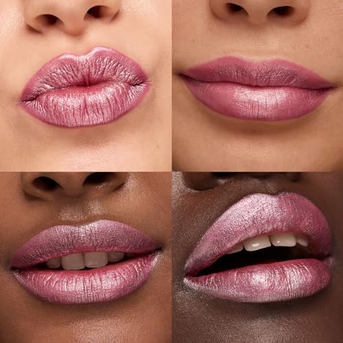 KIKO Milano Metallic Liquid Lipstick - 02 Vintage Rose High Coverage