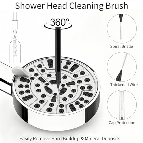 Shower Head Cleaner Tool - 50 PCS Brush & Picks Set for Clogs