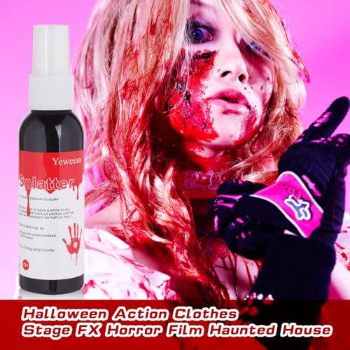Halloween SFX Makeup Kit - 11 Pieces Liquid Latex & Scar Wax