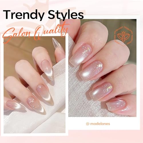 Modelones Cat Eye Magnet Set - 5PCS 3-in-1 Nail Art Tool